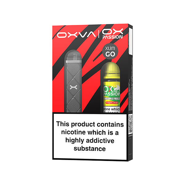 Oxva Xlim Go Pod Kit OX Passion Nic Salt Bundle