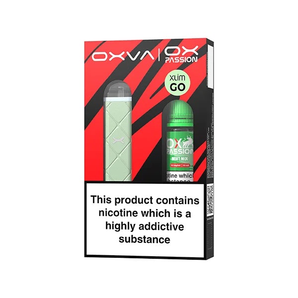 Oxva Xlim Go Pod Kit OX Passion Nic Salt Bundle