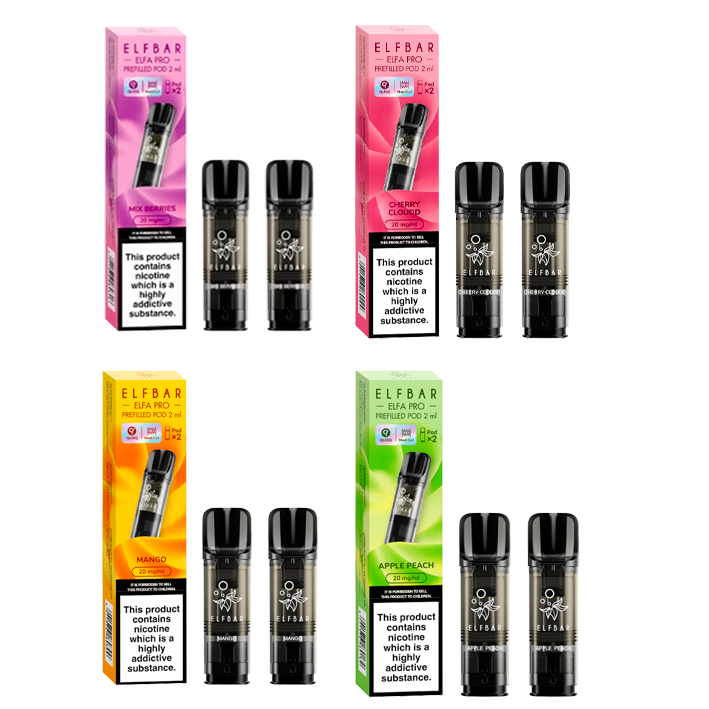 Elf Bar Elfa PRO Prefilled Pods (Pack of 2) inthecloudsstore Elf Bar Elfa PRO Prefilled Pods (Pack of 2) inthecloudsstore