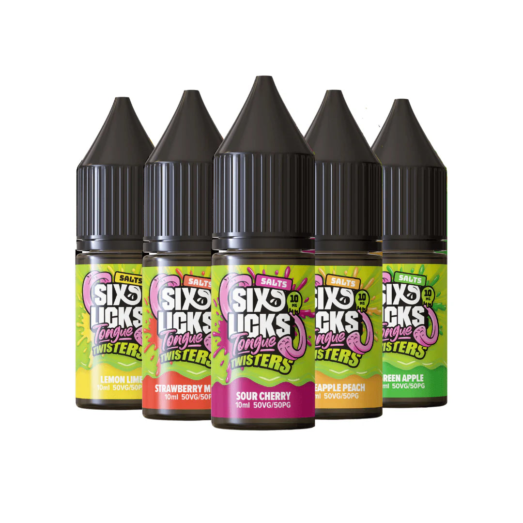 Six Licks Tongue Twisters 10ML E-Liquid
