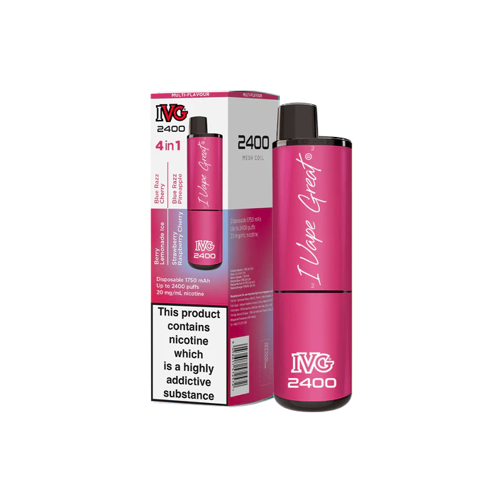 IVG 2400 Multi-flavour 4 in 1