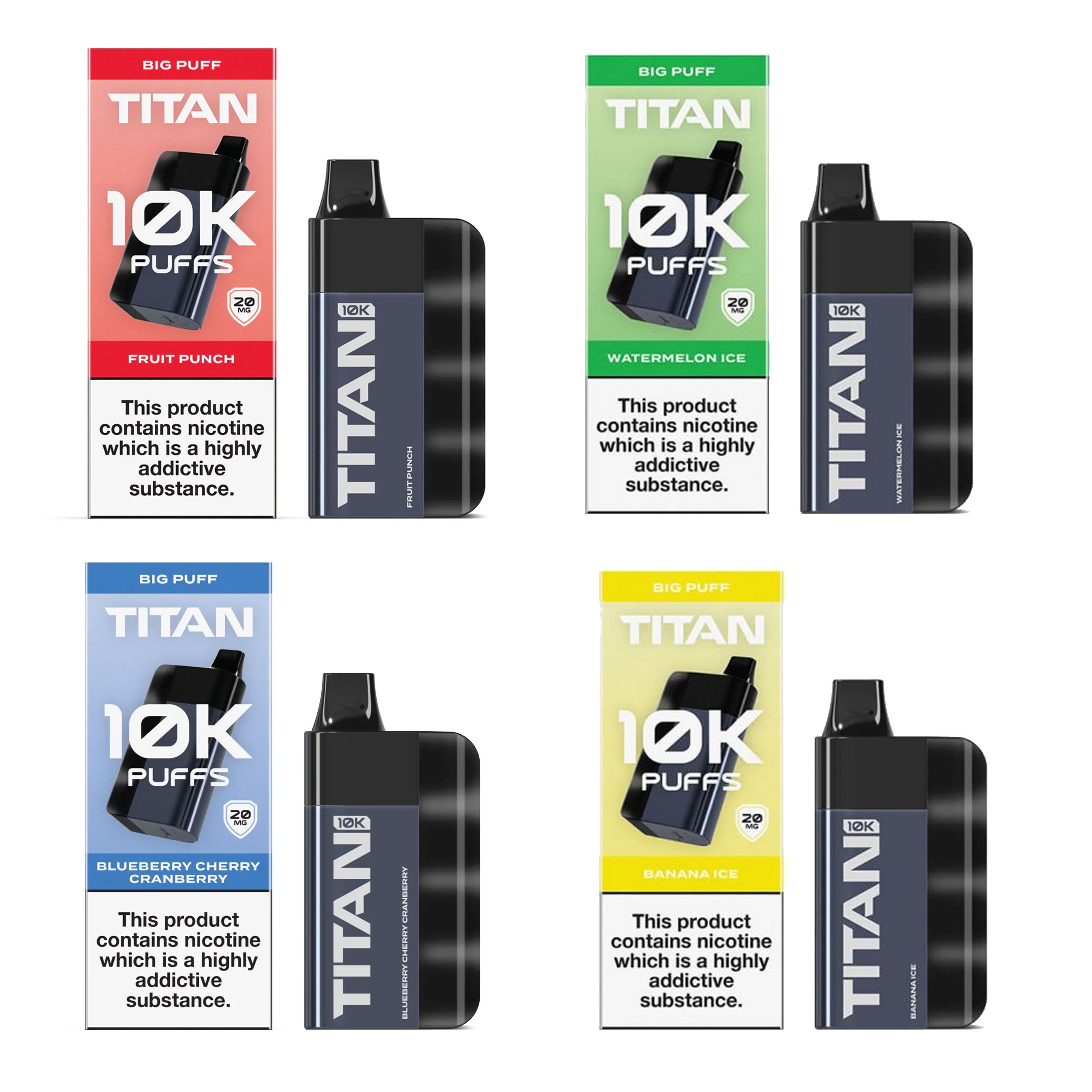 Titan 10K Rechargeable Disposable